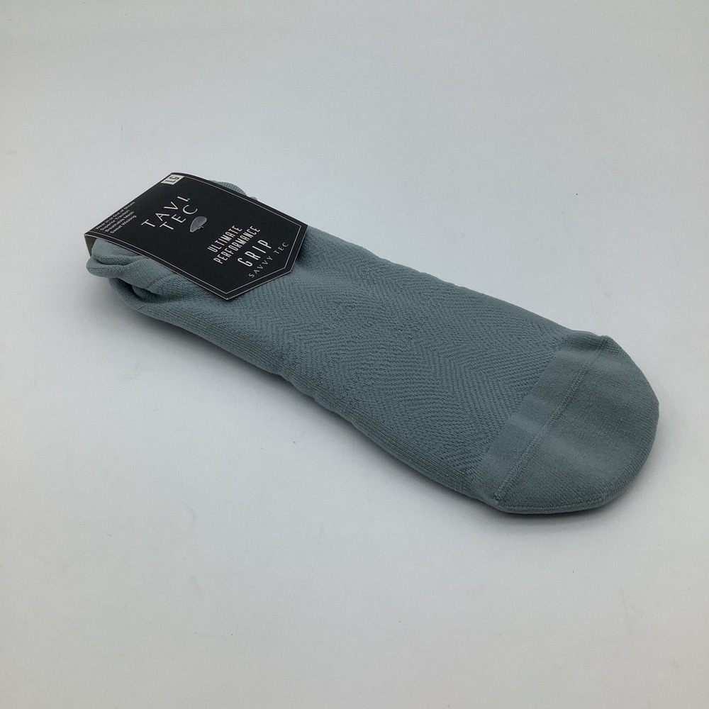 Tavi Tec Savvy Tec Ultimate Performance Grip Socks Mirage Blue Size Large New